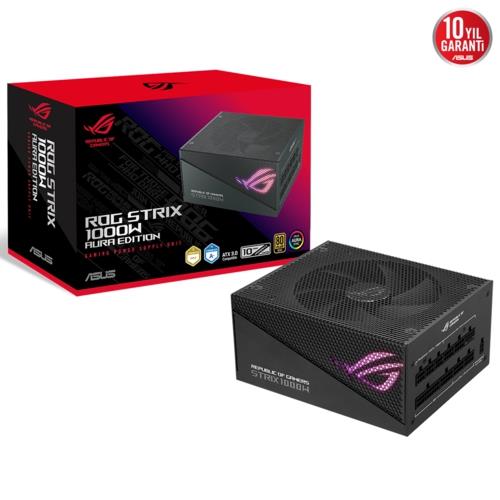 ASUS ROG-STRIX-1000G-AURA MODÜLER 1000W 80+ Gold Güç Kaynağı