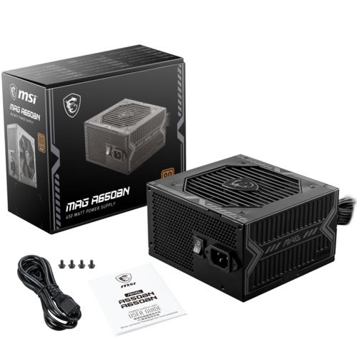MSI MAG A650BN 650W 80+ Bronze Güç Kaynağı