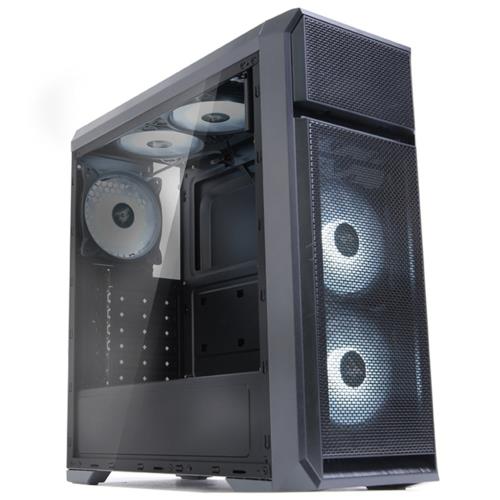 Zalman N5OF ATX Mid Tower 3 Beyaz Led Fanlı Kasa PSU YOK