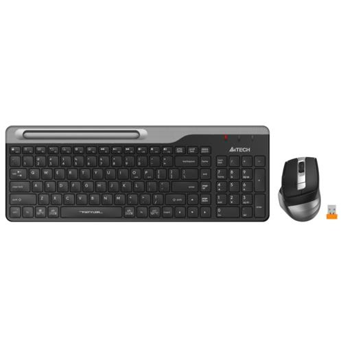 A4-Tech FB2535C BT 2.4 G Siyah Klavye Ve Şarjlı Mouse