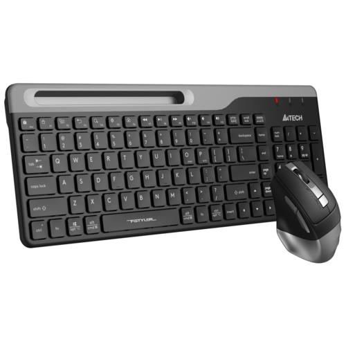 A4-Tech FB2535C BT 2.4 G Siyah Klavye Ve Şarjlı Mouse