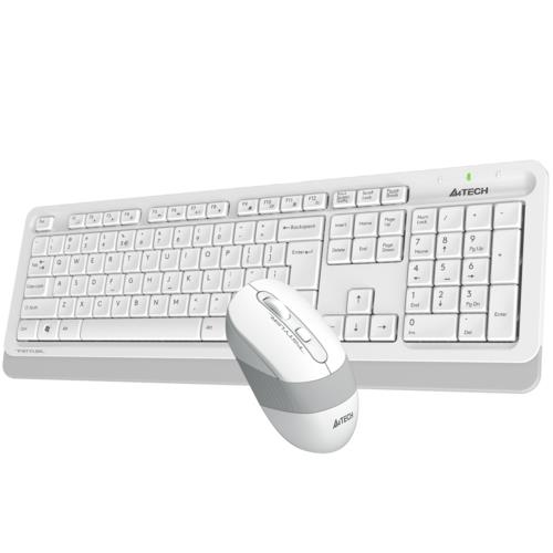 A4 Tech FG1010 Q Kablosuz MM Klavye Mouse Beyaz