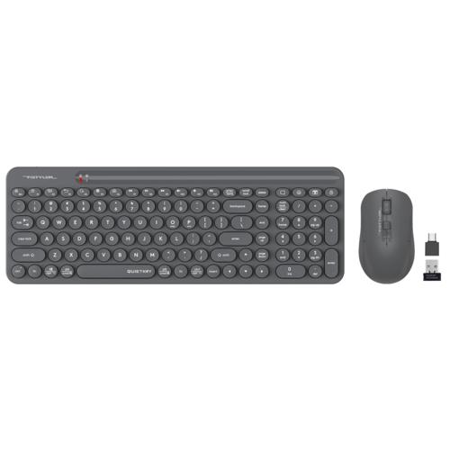 A4 Tech FG3300 Kablosuz Silent Klavye Mouse Set Gri