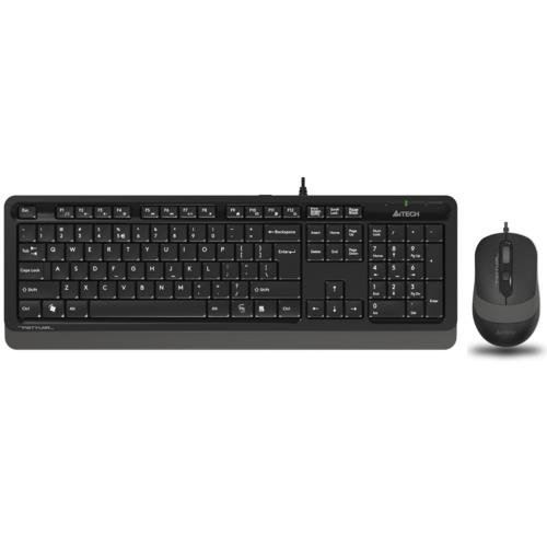 A4 Tech F1010 MM Klavye Mouse Set Gri USB