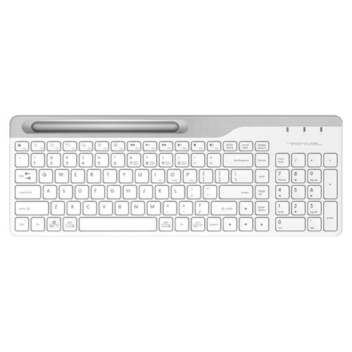 A4 Tech FBK25 Beyaz Bluetooth+2.4G Nano FN-Multimedya
