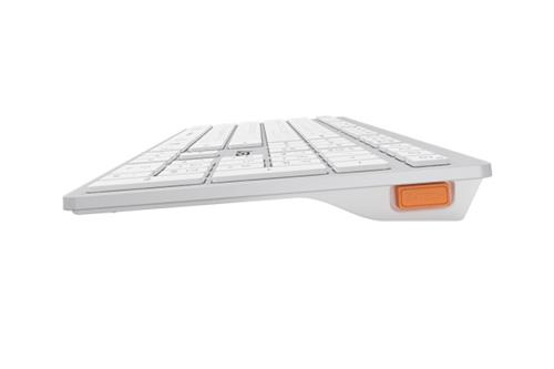 A4 Tech FBX50C Beyaz Bluetooth+2.4G FN-MM-Şarjlı Klavye