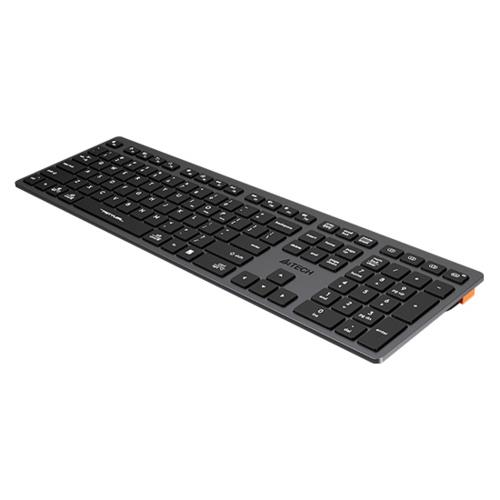 A4 Tech FBX50C Gri Bluetooth+2.4G FN-MM-Şarjlı Klavye