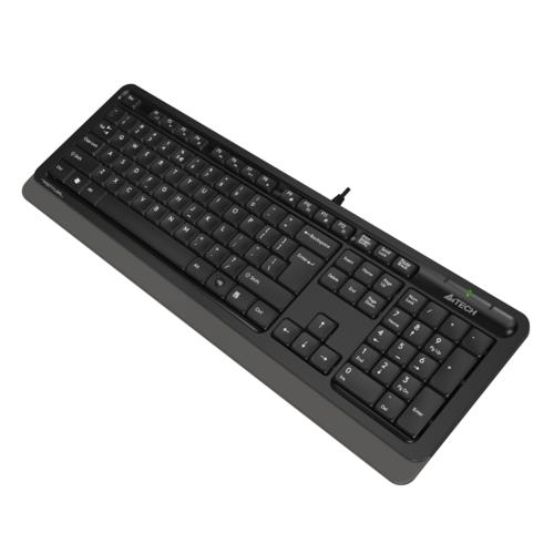 A4 Tech FK10 F Kablolu MM Klavye Gri USB