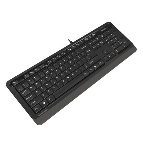 A4 Tech FK10 F Kablolu MM Klavye Gri USB