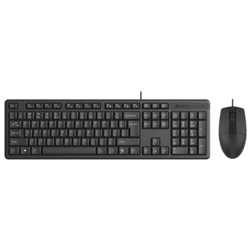 A4 Tech KR-3330S Q Klavye Mouse Set FN-MM Siyah