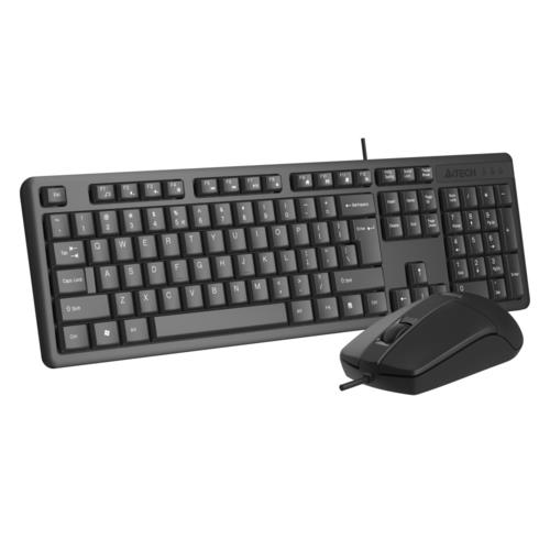 A4 Tech KR-3330S Q Klavye Mouse Set FN-MM Siyah