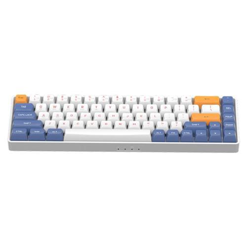 AIGO A68 Mavi İngilizce Q Mekanik Klavye Red Switch