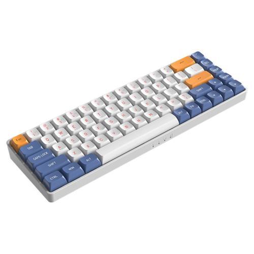AIGO A68 Mavi İngilizce Q Mekanik Klavye Red Switch