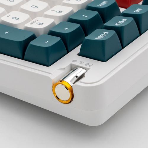 AIGO AG98 RGB Gri İngilizce Q Mekanik Sarı Switch Bluetooth Klavye