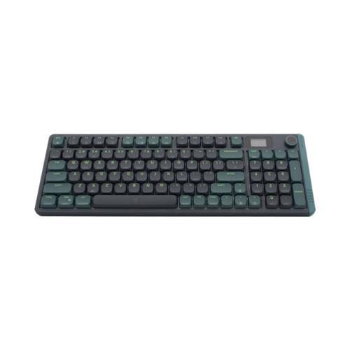 AIGO S99 RGB Yeşil İngilizce Q Mekanik Kırmızı Switch Bluetooth Klavye