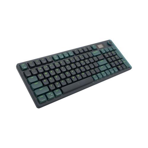 AIGO S99 RGB Yeşil İngilizce Q Mekanik Kırmızı Switch Bluetooth Klavye