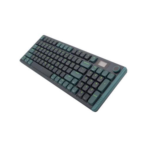 AIGO S99 RGB Yeşil İngilizce Q Mekanik Kırmızı Switch Bluetooth Klavye