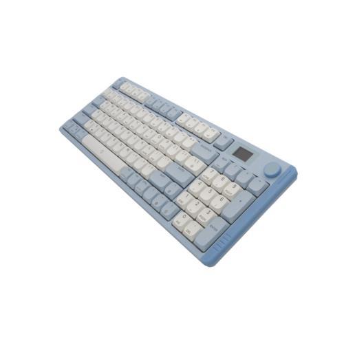 AIGO S99 RGB Mavi İngilizce Q Mekanik Kırmızı Switch Bluetooth Klavye