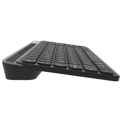 Everest KB-BT90 Siyah/Gri Bluetooth Şarjlı Kablosuz Klavye