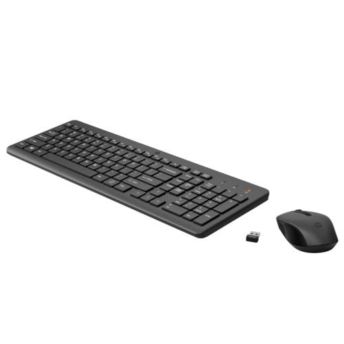 HP 2V9E6AA 330 Wireless Keyboard and Mouse Combo Set English - Black