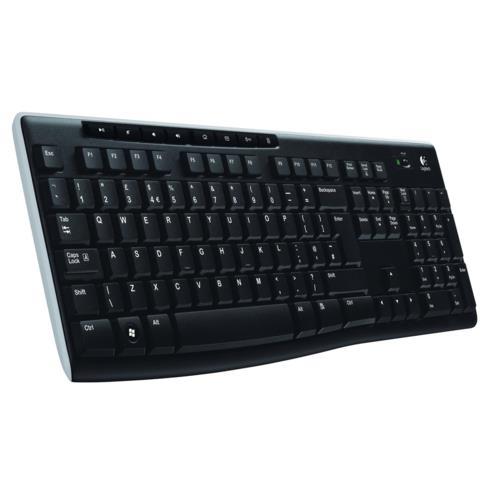 Logitech K270 Kablosuz Klavye Siyah 920-003761