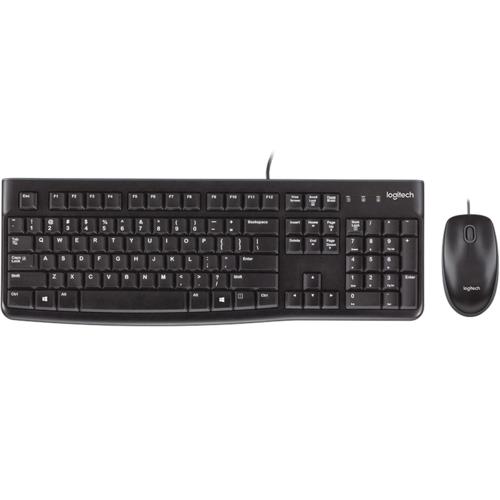 Logitech MK120 Klavye Mouse Set Kablolu Siyah 920-002560