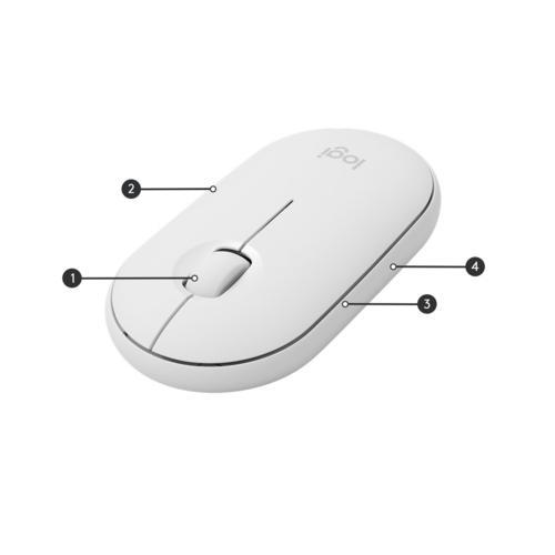 Logitech MK470 Klavye Mouse Kablosuz Beyaz 920-009436