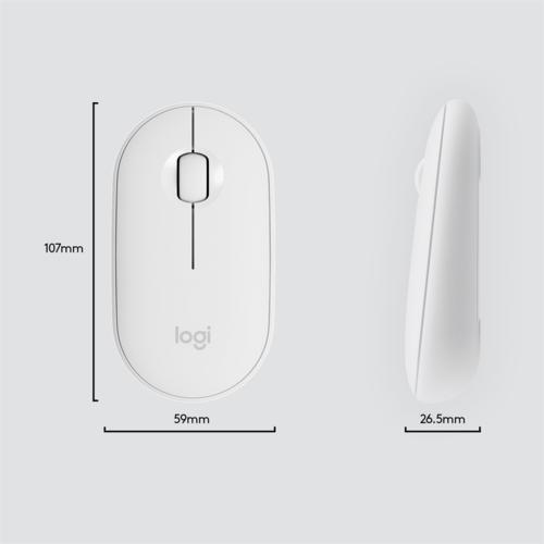 Logitech MK470 Klavye Mouse Kablosuz Beyaz 920-009436