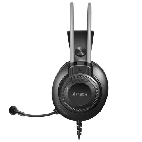 A4 Tech FH200U Mikrofonlu Gri USB Kulaklık