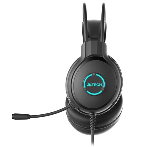 A4 Tech FH-300U Mikrofonlu Siyah USB Kulaklık