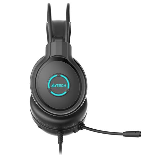 A4 Tech FH-300U Mikrofonlu Siyah USB Kulaklık