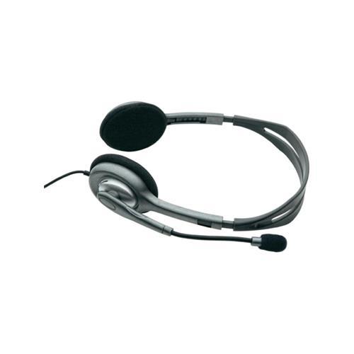 Logitech H110 Mikrofonlu Kulaklık Gri 981-000271
