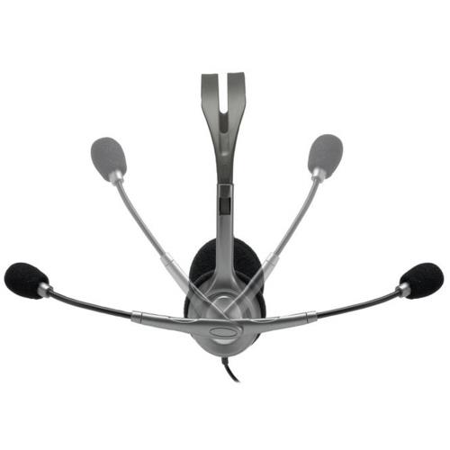 Logitech H111 Mikrofonlu Kulaklık Gri 981-000593