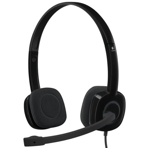 Logitech H151 Microfonlu Kulaklık Siyah 981-000589