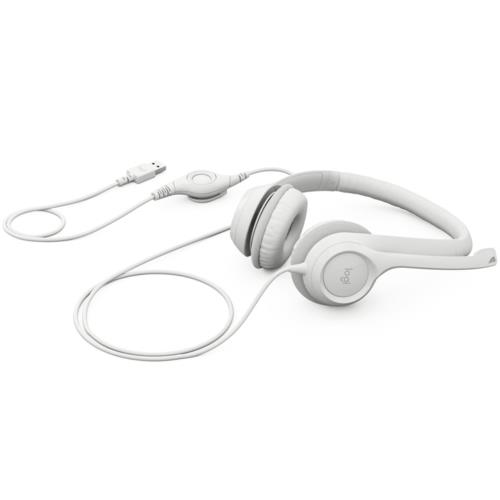 Logitech H390 Mikrofonlu Kulaklık Beyaz 981-001286
