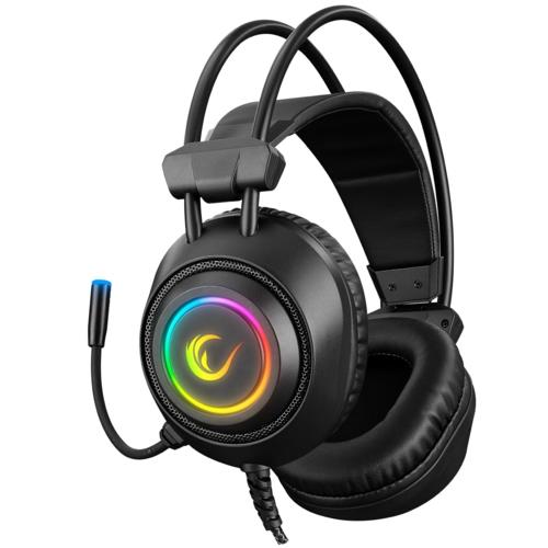 Rampage RM-K19 RAGING PLUS Beyaz RGB Gaming Mikrofonlu Oyuncu Kulaklığı