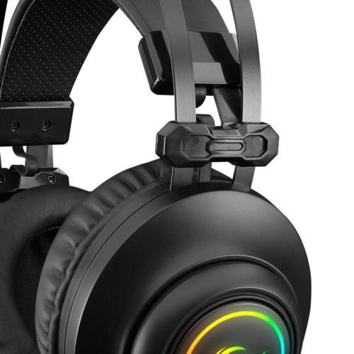 Rampage RM-K1 PULSAR Siyah Usb 7.1 Surround+Titreşim RGB Işık Efektli Gaming Oyuncu M