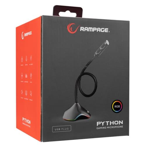 Rampage RMX-M7 PYTHON Gaming/Oyuncu Mikrofon
