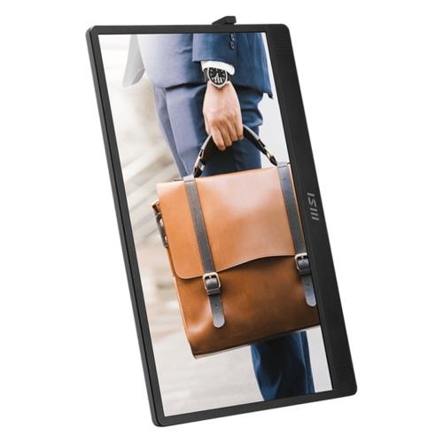 MSI 15.6" Pro MP161 E2 Flat IPS 4ms Adaptıve-Sync Portatif Siyah FHD Monitör