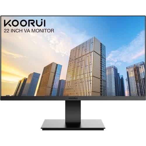 Koorui 21.5" 22N1 LED 75Hz Monitör Siyah 6ms