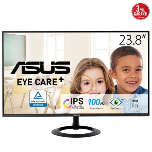 Asus 23.8" VZ24EHF IPS Monitör Siyah 1ms