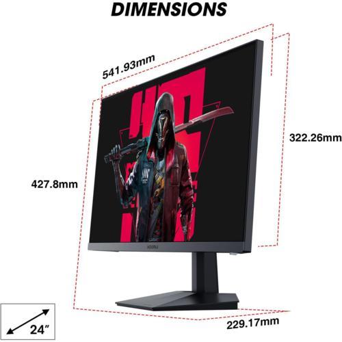 Koorui 23.8" 24E3 IPS Gaming 165Hz Monitör Siyah 1ms