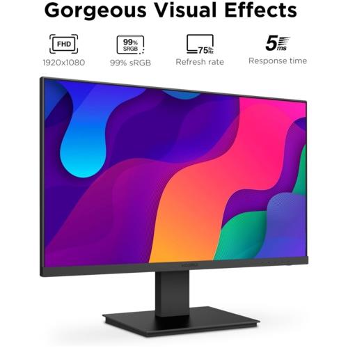 Koorui 23.8" 24N1 IPS 75Hz Monitör Siyah 5ms
