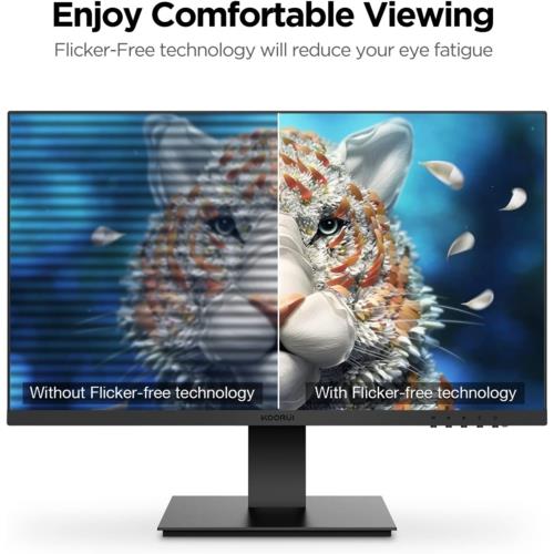 Koorui 23.8" 24N1 IPS 75Hz Monitör Siyah 5ms