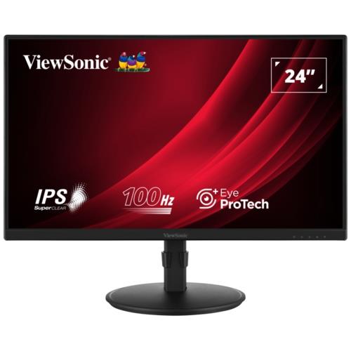 ViewSonic 23.8" VG2408A IPS MM Monitör 5ms Siyah