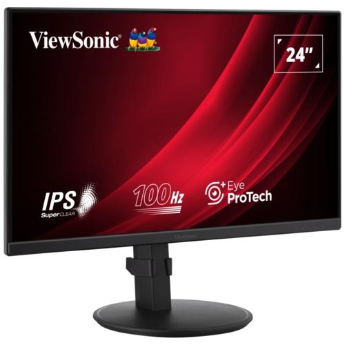 ViewSonic 23.8" VG2408A IPS MM Monitör 5ms Siyah