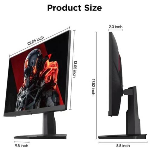 Koorui 24.5" 25E3A Gaming 170Hz Monitör Siyah 1ms