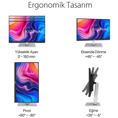 Asus ProArt 27" PA279CV IPS 4K Type-C MM Monitör 5ms
