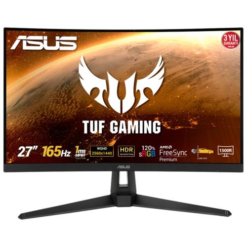 Asus 27" TUF Gaming VG27WQ3B Curved Gaming Monitör 1ms Siyah