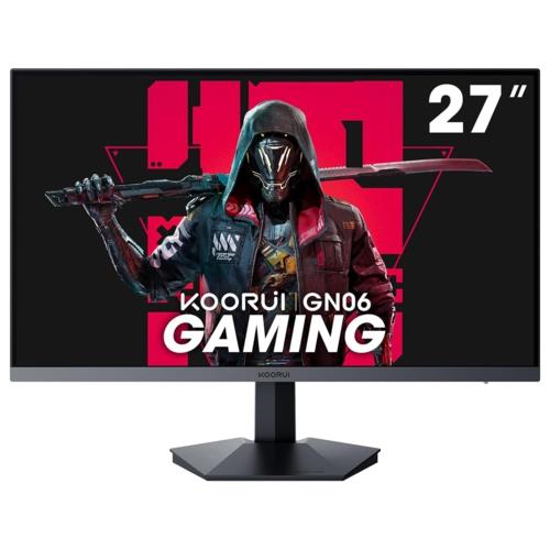 Koorui 27" GN06 IPS Gaming 165Hz Monitör Siyah 1ms